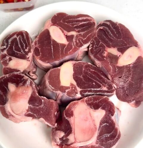Click to view full screen Inner Mongolian Raw-Cut Young Lamb Leg 3KG photo review